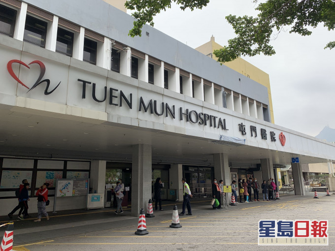 屯门医院一名69岁确诊新冠肺炎男病人离世。 资料图片
