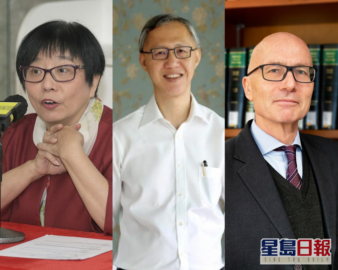 左起:陳淑薇、陳清漢、鄔楓。 資料圖片及網圖