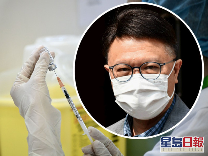 许树昌指接种者可按个人需要打第二针时决定是否请假休息。资料图片