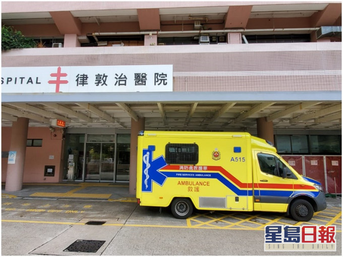 清醒被送往律敦治醫院治理。資料圖片