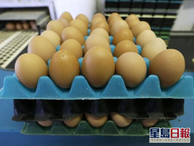 雞蛋價格因疫情一路飆升。 AP