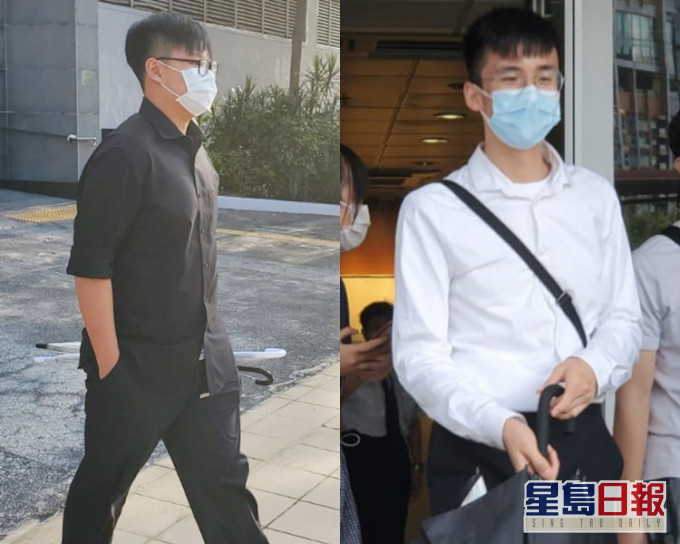 梁皓然(右);魏天乐(左)资料图片