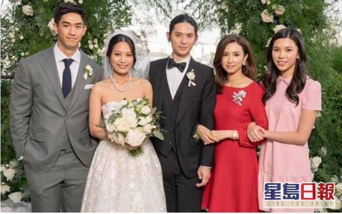 吴婉芳大仔日前低调成婚。