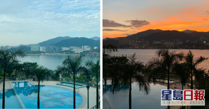 外望海景及泳池景,開揚清幽。