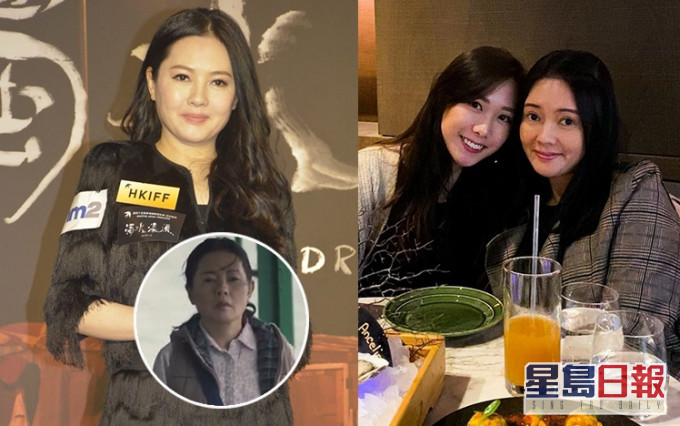 李麗珍出席新片《濁水漂流》亞洲首映記者會，她表示女兒許倚榕未有打算正式入娛樂圈發展。