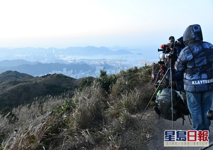 大帽山一度跌至-2.5℃。资料图片