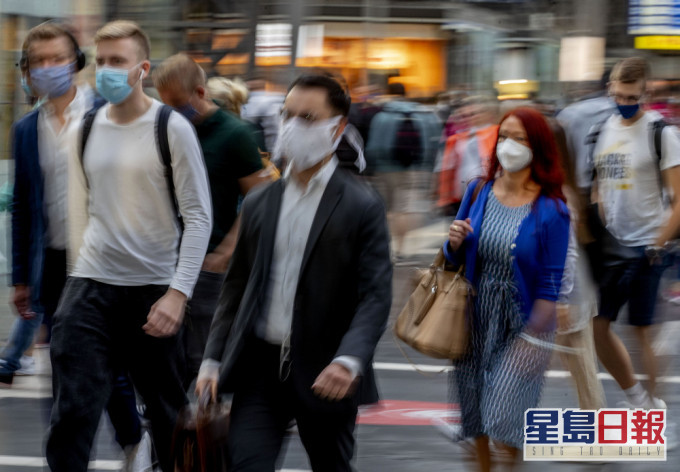 德國單日新增確診創四月以來新高。AP圖片