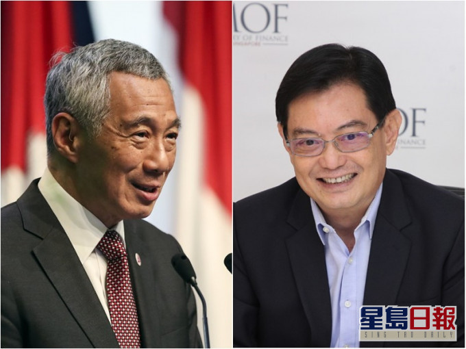 新加坡副总理王瑞杰（右）去信总理李显龙，决定不担任第四代领导班子的领军人物。AP资料图片/Facebook图片
