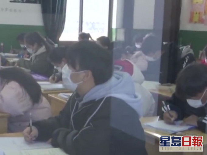 学校从春节前开始全面封闭,开启最强防疫模式。(网图)