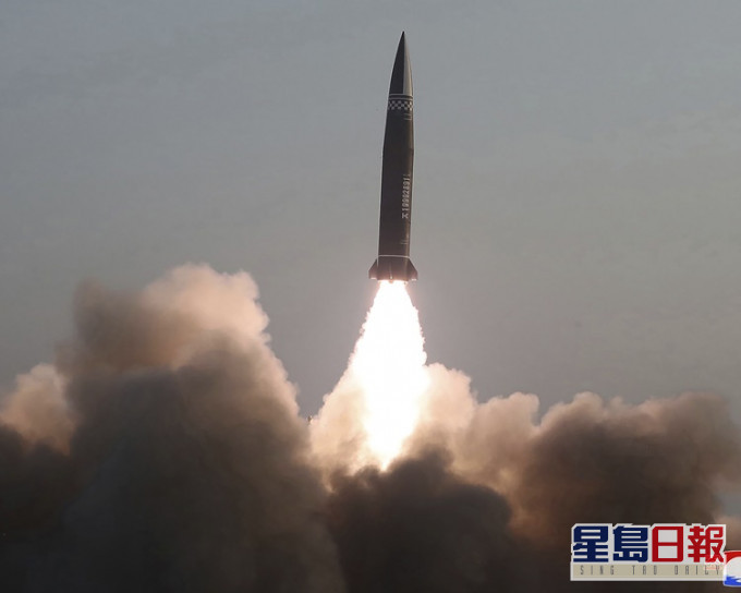 北韓上星期發射導彈後美國曾警告北韓。AP