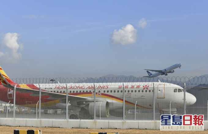 香港航空起停飛首爾。資料圖片