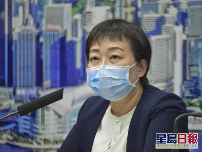 張竹君說要保持社交距離。資料圖片