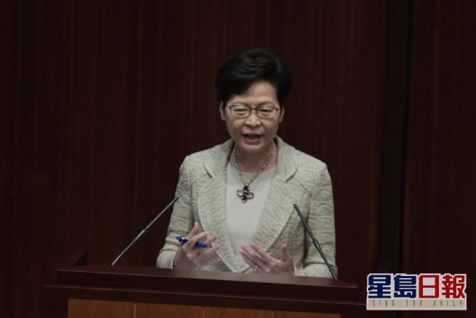 林鄭月娥指,商界提供接種疫苗誘因體現民商官合作。