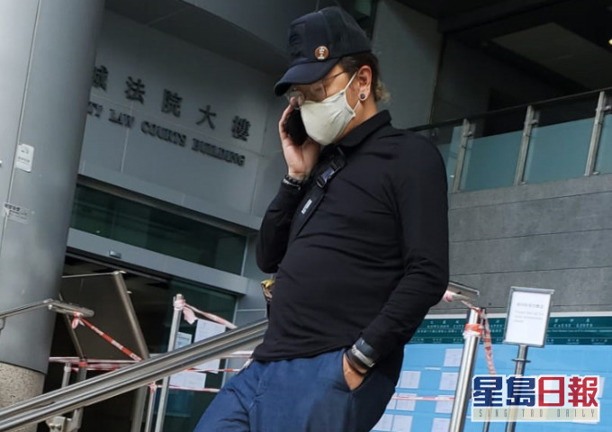被告张展明。 王尚哲摄