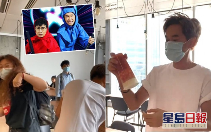 少爺占近日又整蠱人,今次對象是一個素人女生。
