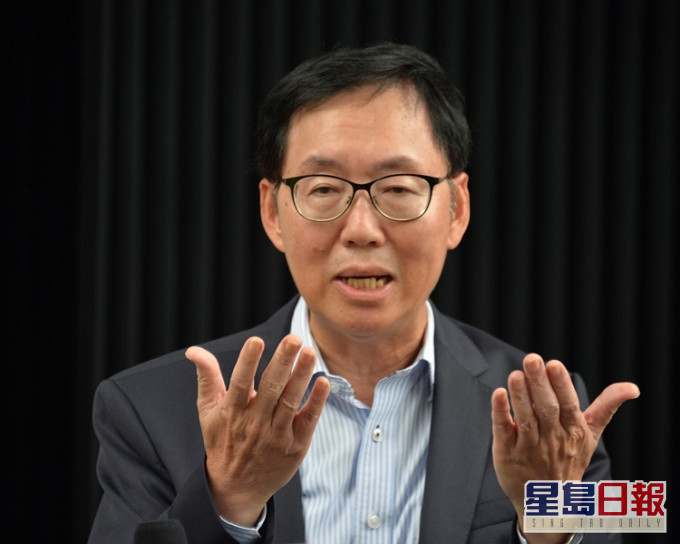 陳健波促政府盡快開通健康碼。 資料圖片