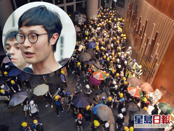 去年7月1日有示威者占領立法會。資料圖片