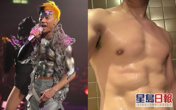 梁漢文操到一副結實好body,仲有6塊腹肌嚟迎接10月演唱會。