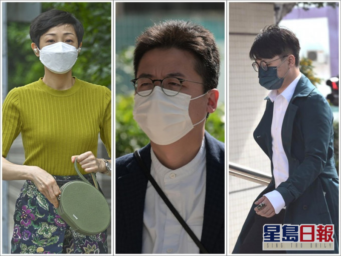 由左至右:陳淑莊、林瑞華及陳偉才