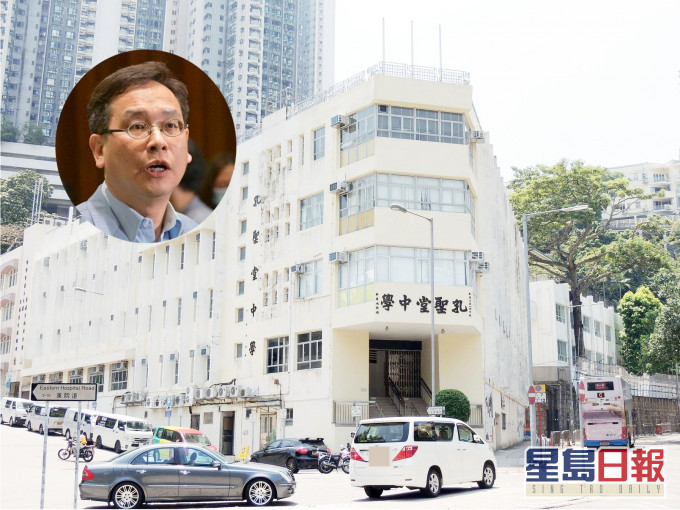 葉建源去信教育局,促跟進孔聖堂中學爭議事件。資料圖片