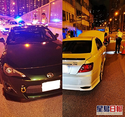 警方是次行动特别针对车辆非法改装俗称「死气喉」,造成噪音的情况。警方图片