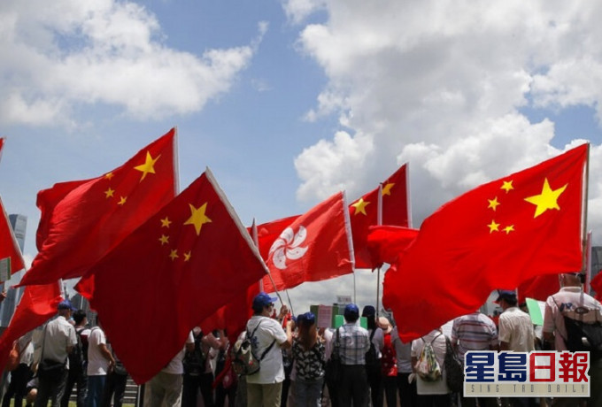 港澳辦強調絕不允許任何外部勢力利用香港進行危害中國國家安全和香港繁榮穩定的活動。AP資料圖片