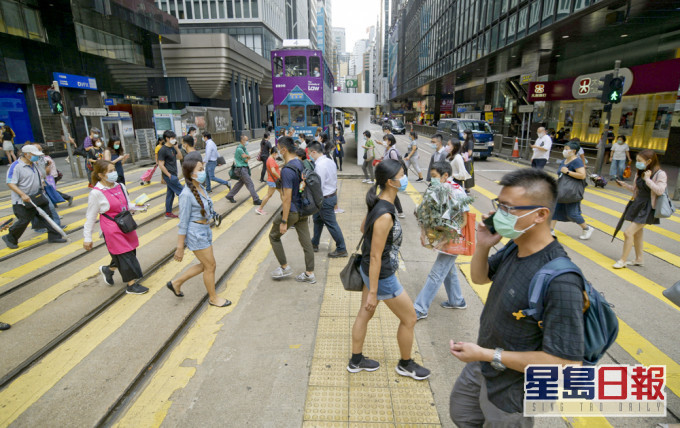 调查指本港千万富翁有近50.4万人。 资料图片