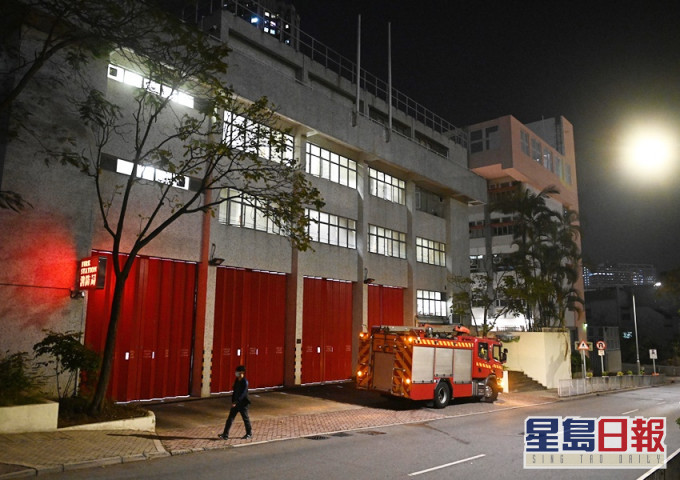 葵涌消防隊目染疫。資料圖片