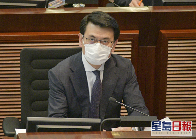 邱騰華書面回覆議員質詢時指,美國於兩地貿易得益大。 資料圖片