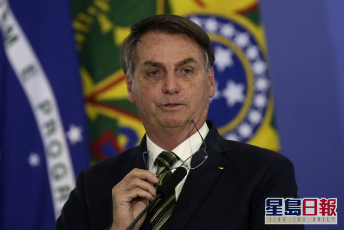 巴西總統博爾索納羅指正探討改善呈報程序。AP資料圖片