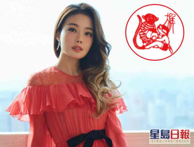 猴女容祖兒。資料圖片