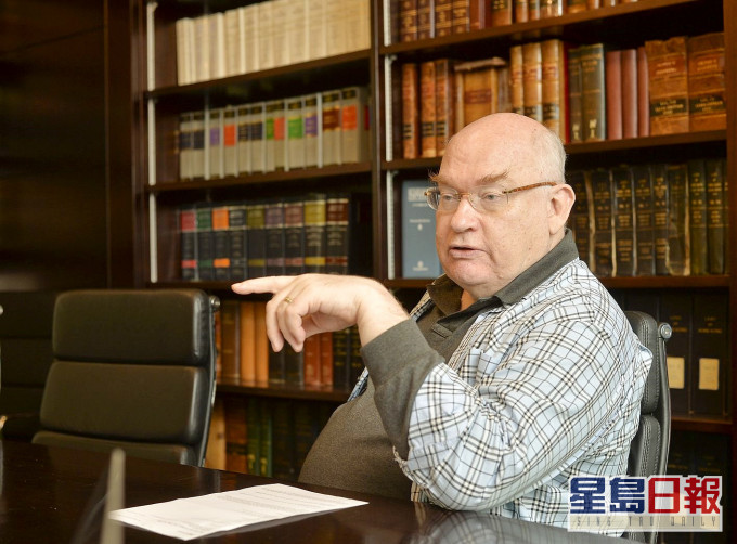 大律師公會主席戴啟思。資料圖片