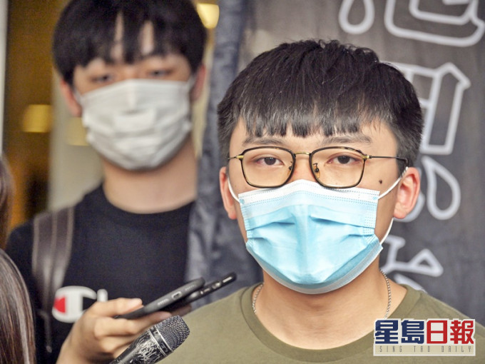 郑家朗表明会继续举行罢工罢课投票。资料图片