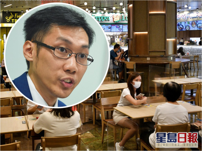 袁海文(小圖)認為食肆分級安排沒有科學根據。資料圖片
