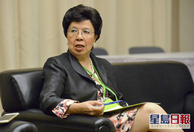 陳馮富珍說,完全同意「愛國者治港」原則,形容是天經地義,理所當然。資料圖片