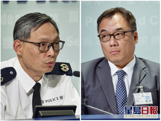 卓孝業(左)、李桂華(右)。資料圖片