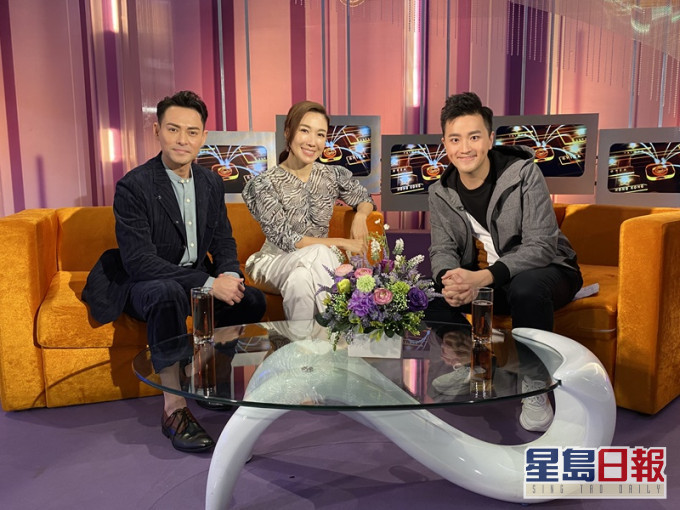 李施嬅與海俊傑接受許文軒訪問。