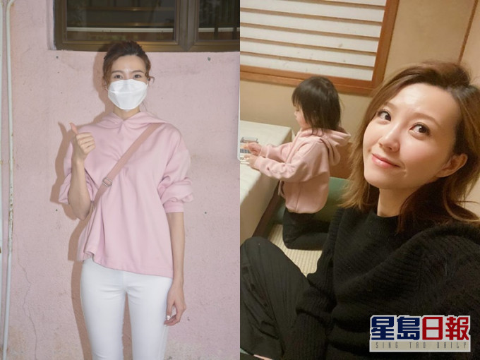 近期少帶女出街,但吳若希每周都要給囡囡放電。