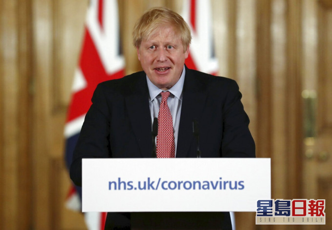 英国首相约翰逊。AP图片