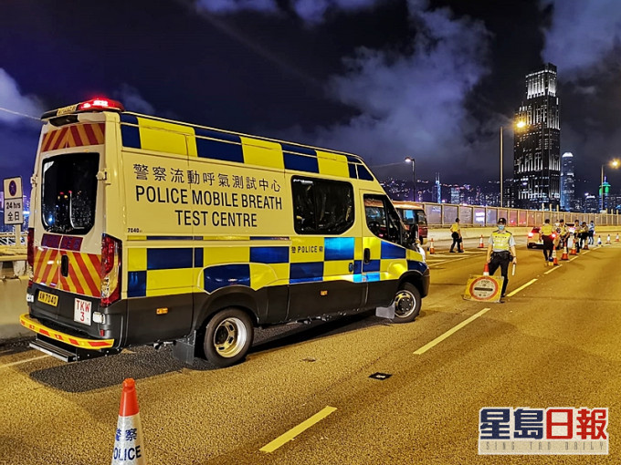 西九龙总区交通部于6月22日至28日进行多项交通执法行动。警方图片