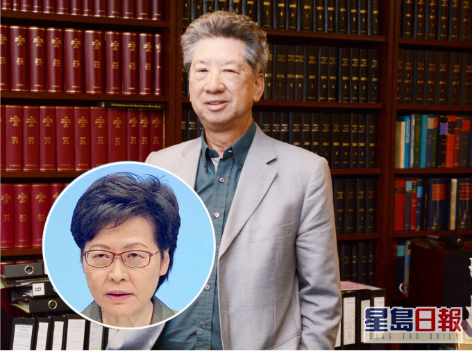 湯家驊指,希望現任特首林鄭月娥可留任。資料圖片