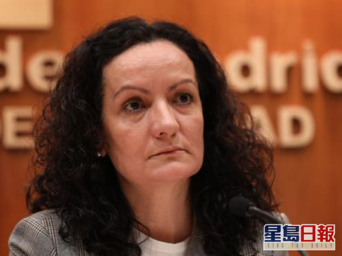 西班牙公共衛生女主管芬特斯。網圖