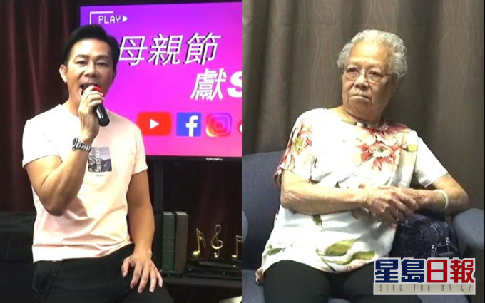 辉哥昨晚母亲节开live《献Sing》。