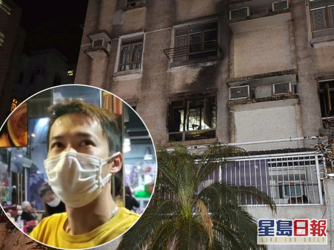 街坊讲述救人经过。