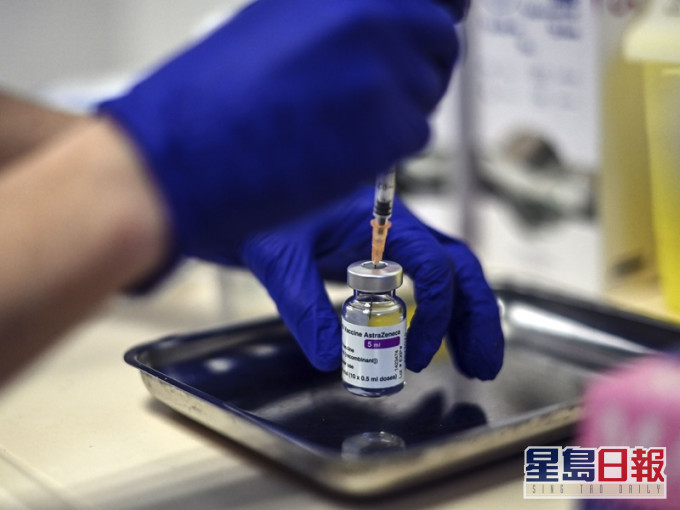 研究顯示阿斯利康疫苗對抗南非變種病毒功效顯著下降。AP