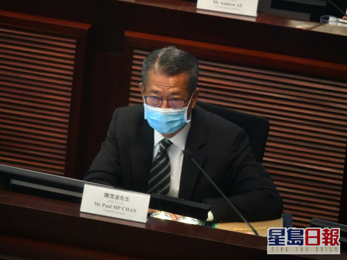 財政司司長陳茂波。資料圖片