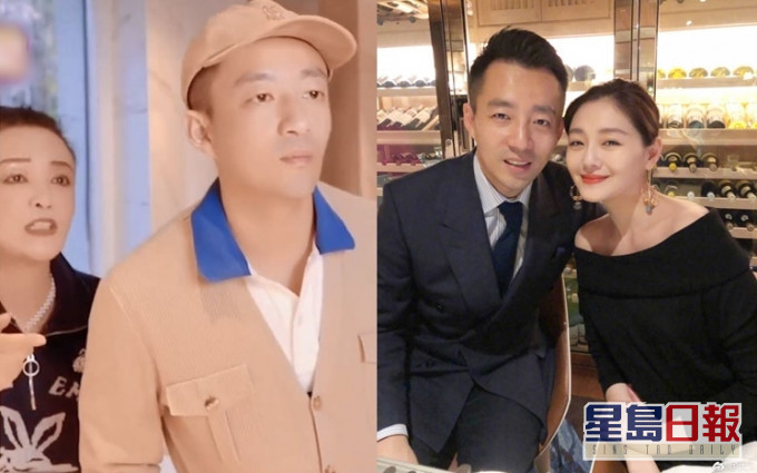 汪小菲主動入鏡卻木無表情,似乎與大S婚姻不樂觀。