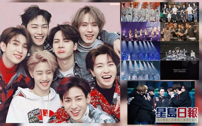 GOT7慶祝出道7周年同時,也不再容易合體了,故粉絲感不捨。