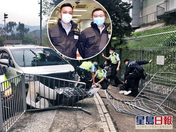 警方晚上交代大埔開槍案案情。