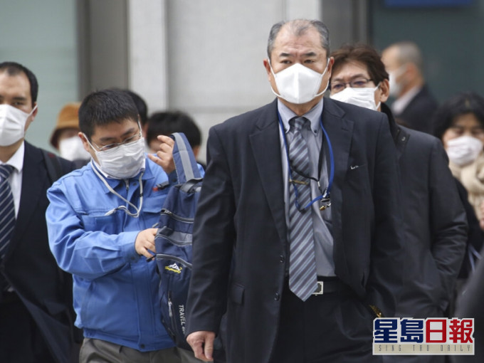 東京再多3人確診。AP資料圖片